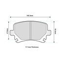 Ferodo DS2500 Brake Pads
