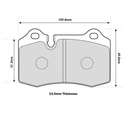 Ferodo DS2500 Brake Pads