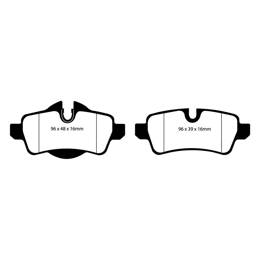 [EBCDP31931C] EBC Brakes Redstuff Performance Brake Pads