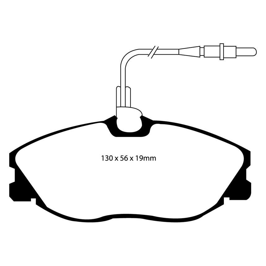 [EBCDP41047R] EBC Brakes Yellowstuff Performance Brake Pads