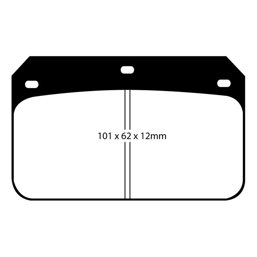 [EBCDP5104NDX] EBC Brakes Bluestuff NDX Brake Pads