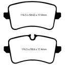 EBC Brakes Yellowstuff Performance Brake Pads