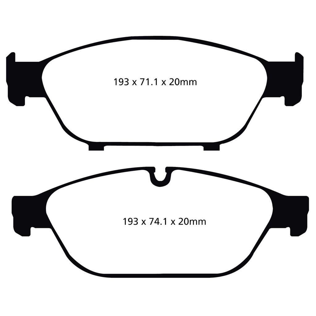 EBC Brakes Yellowstuff Performance Brake Pads