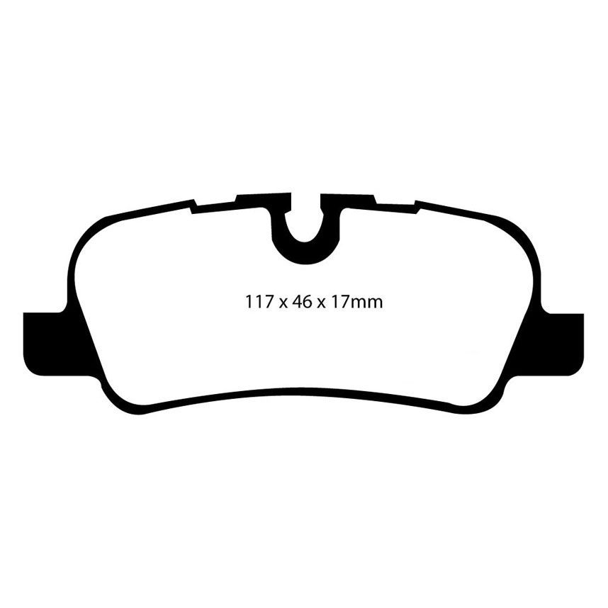 [EBCDP41542R] EBC Brakes Yellowstuff Performance Brake Pads