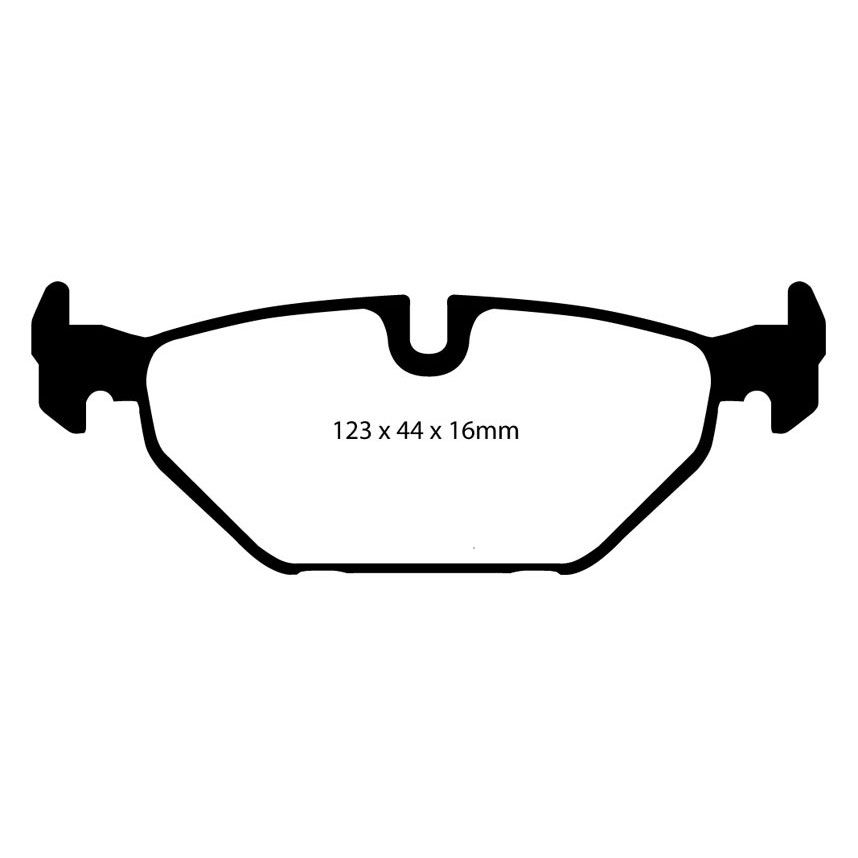 [EBCDP41405R] EBC Brakes Yellowstuff Performance Brake Pads