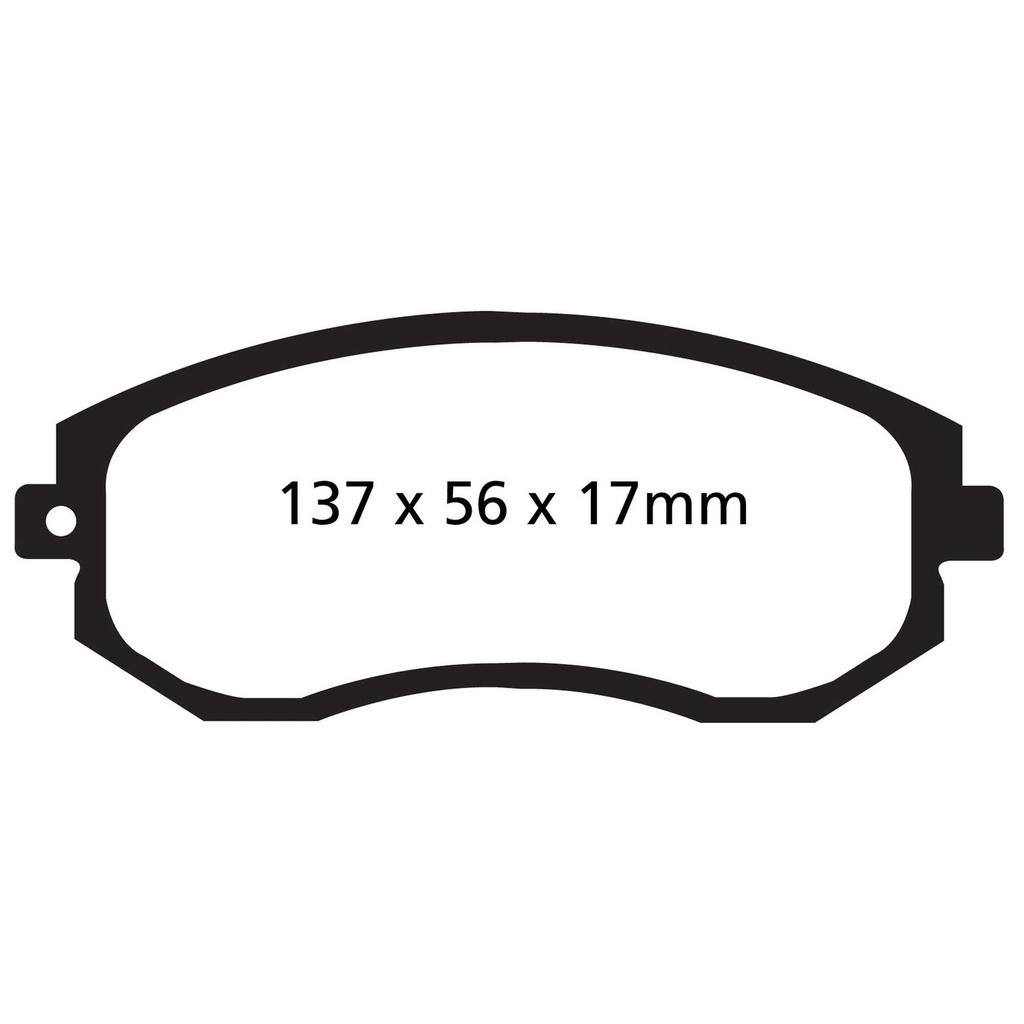 [EBCDP41884R] EBC Brakes Yellowstuff Performance Brake Pads