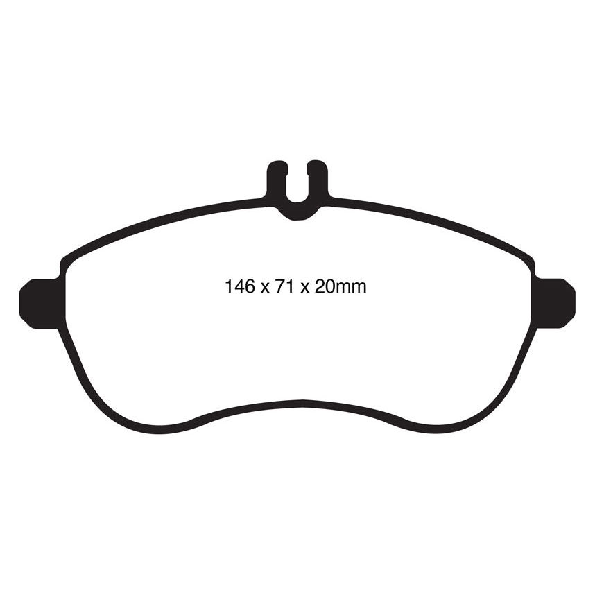 EBC Brakes Yellowstuff Performance Brake Pads
