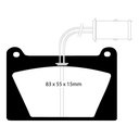 EBC Brakes Bluestuff NDX Brake Pads