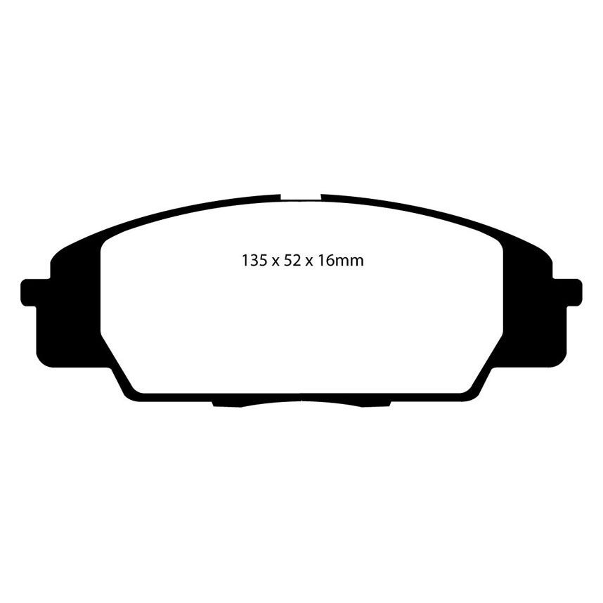 EBC Brakes Yellowstuff Performance Brake Pads