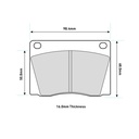 Ferodo DS2500 Brake Pads