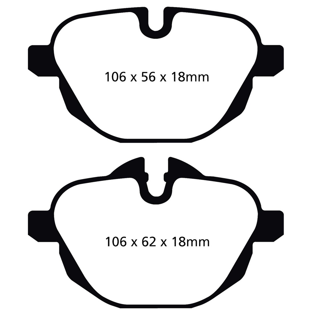 [EBCDP42047R] EBC Brakes Yellowstuff Performance Brake Pads