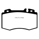 EBC Brakes Redstuff Performance Brake Pads