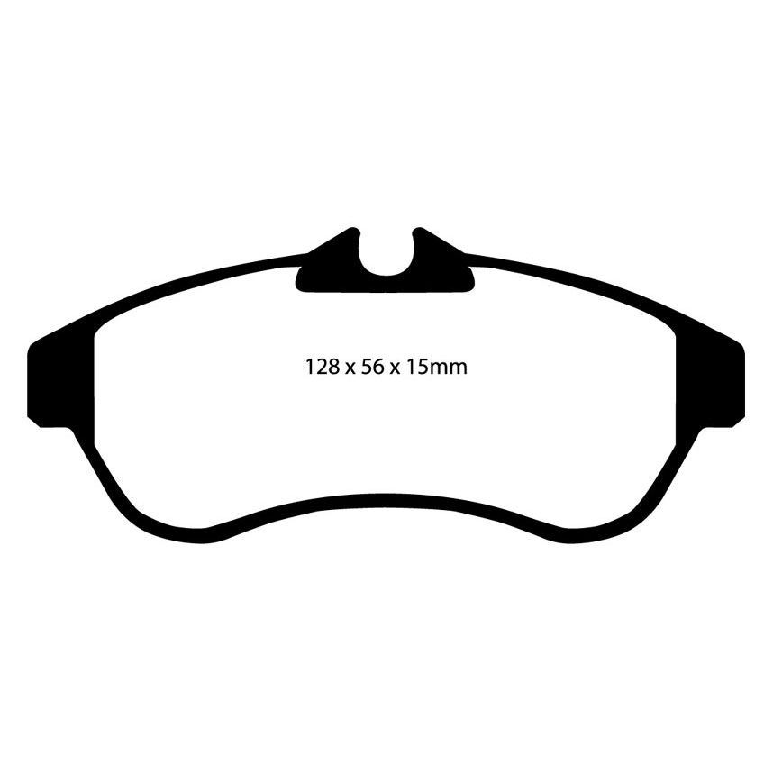 [EBCDP41435R] EBC Brakes Yellowstuff Performance Brake Pads