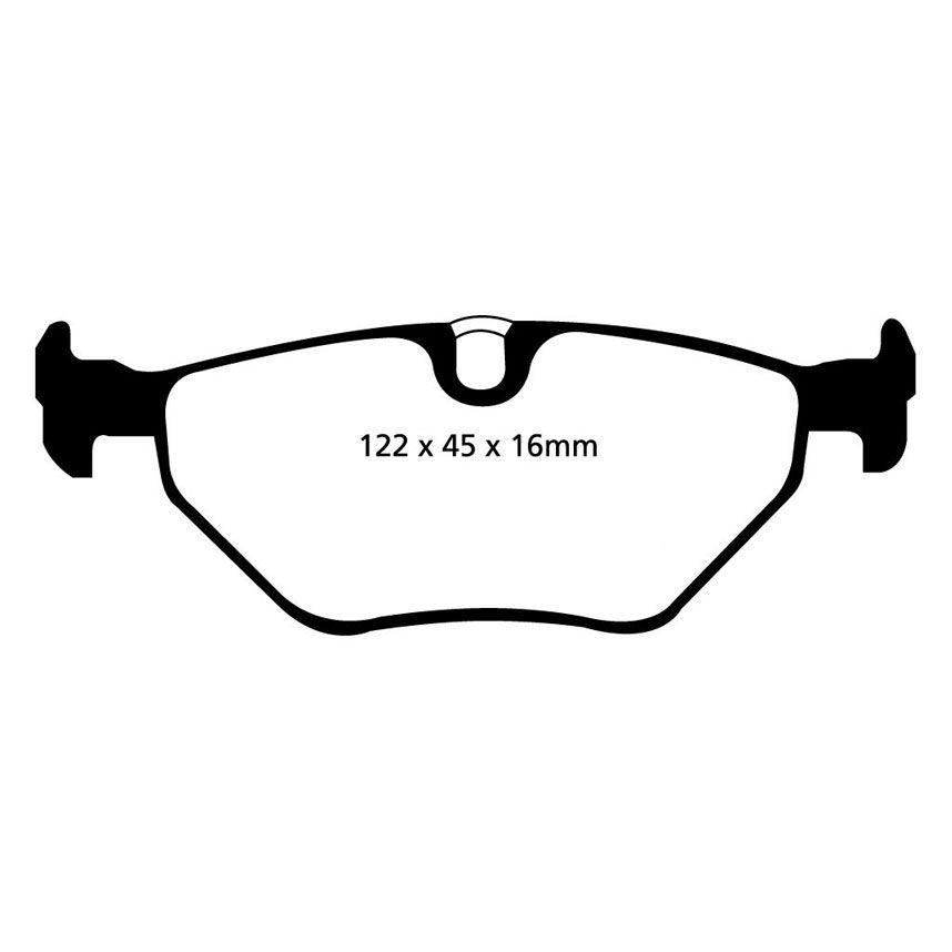 [EBCDP41091R] EBC Brakes Yellowstuff Performance Brake Pads