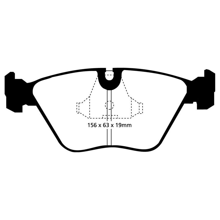 EBC Brakes Yellowstuff Performance Brake Pads