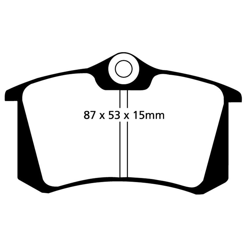 EBC Brakes Redstuff Performance Brake Pads