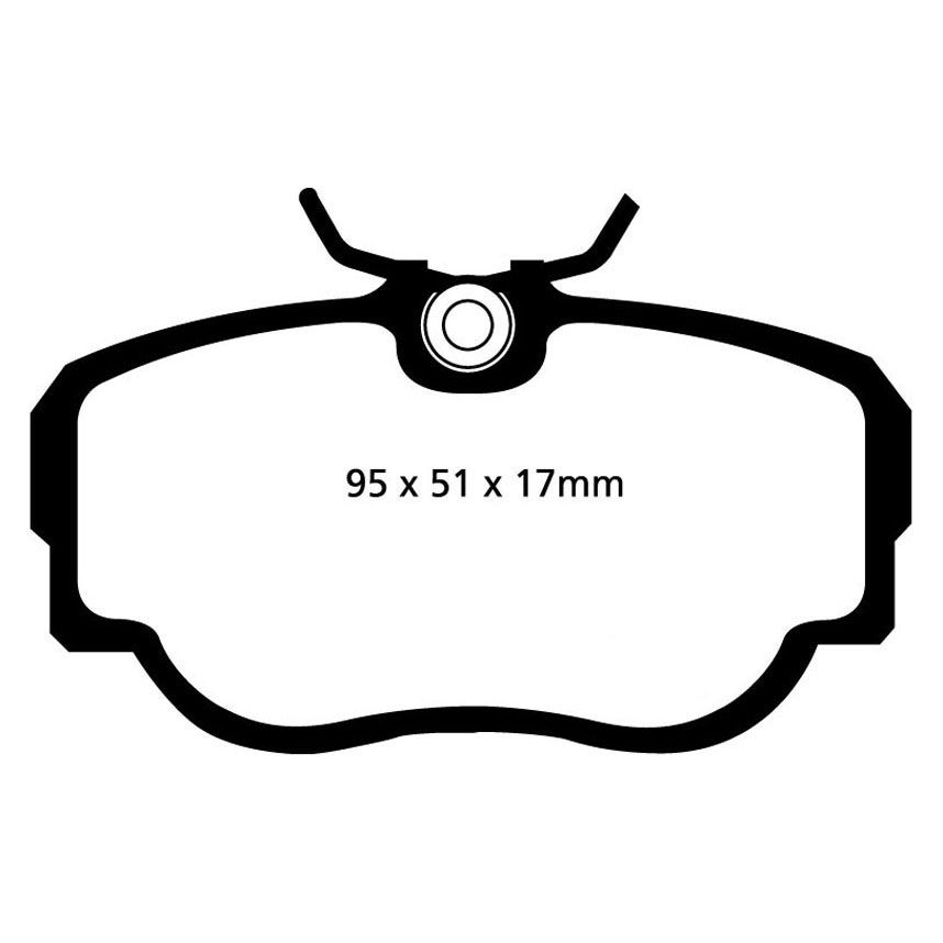 EBC Brakes Redstuff Performance Brake Pads