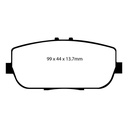 EBC Brakes Yellowstuff Performance Brake Pads
