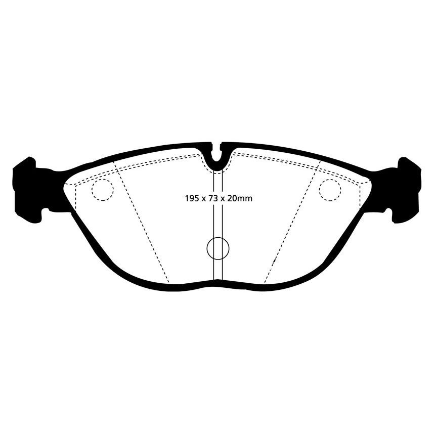 EBC Brakes Redstuff Performance Brake Pads