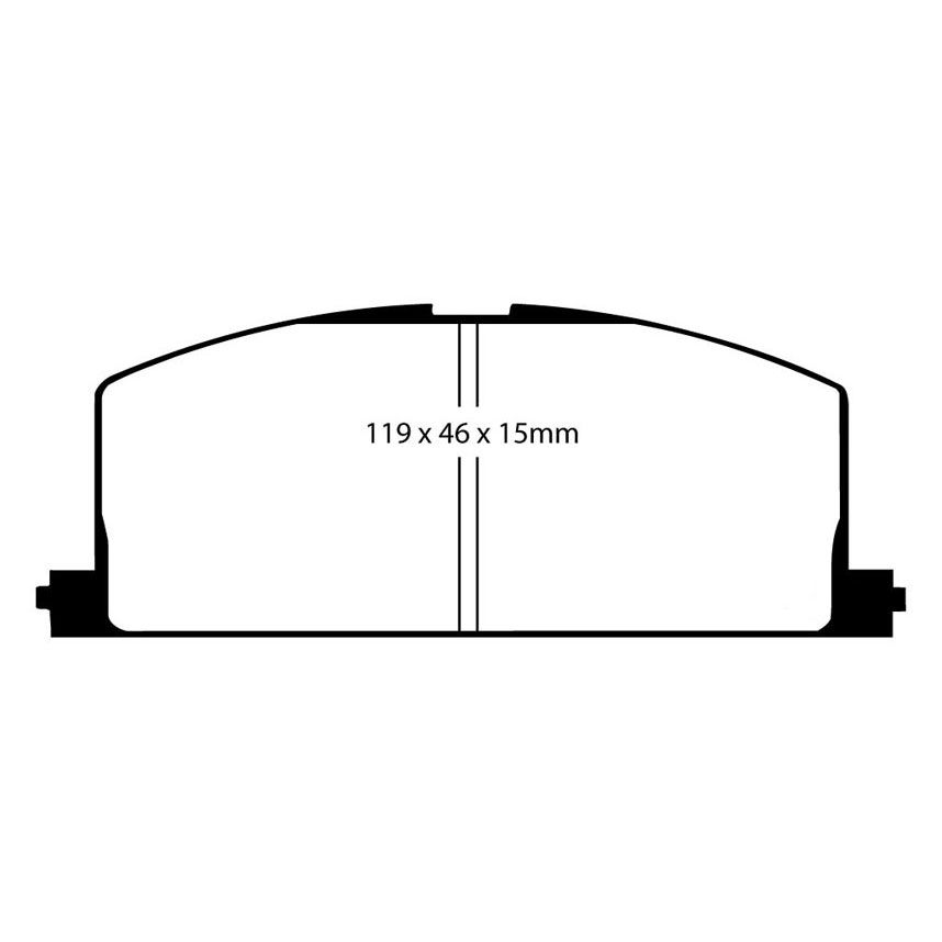 EBC Brakes Redstuff Performance Brake Pads