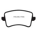 EBC Brakes Yellowstuff Performance Brake Pads