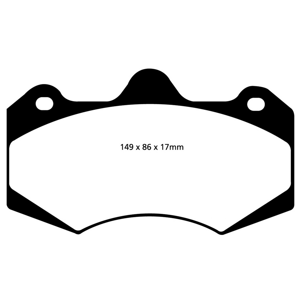 EBC Brakes Yellowstuff Performance Brake Pads
