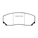 EBC Brakes Bluestuff NDX Brake Pads