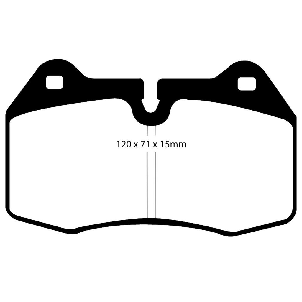 [EBCDP31644C] EBC Brakes Redstuff Performance Brake Pads