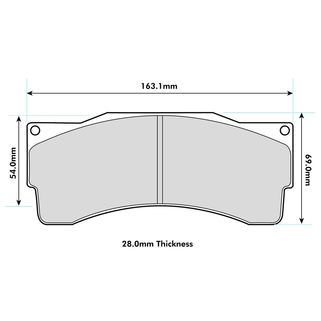 Pagid RSL29 Brake Pads To Fit AP Racing CP6210 Caliper