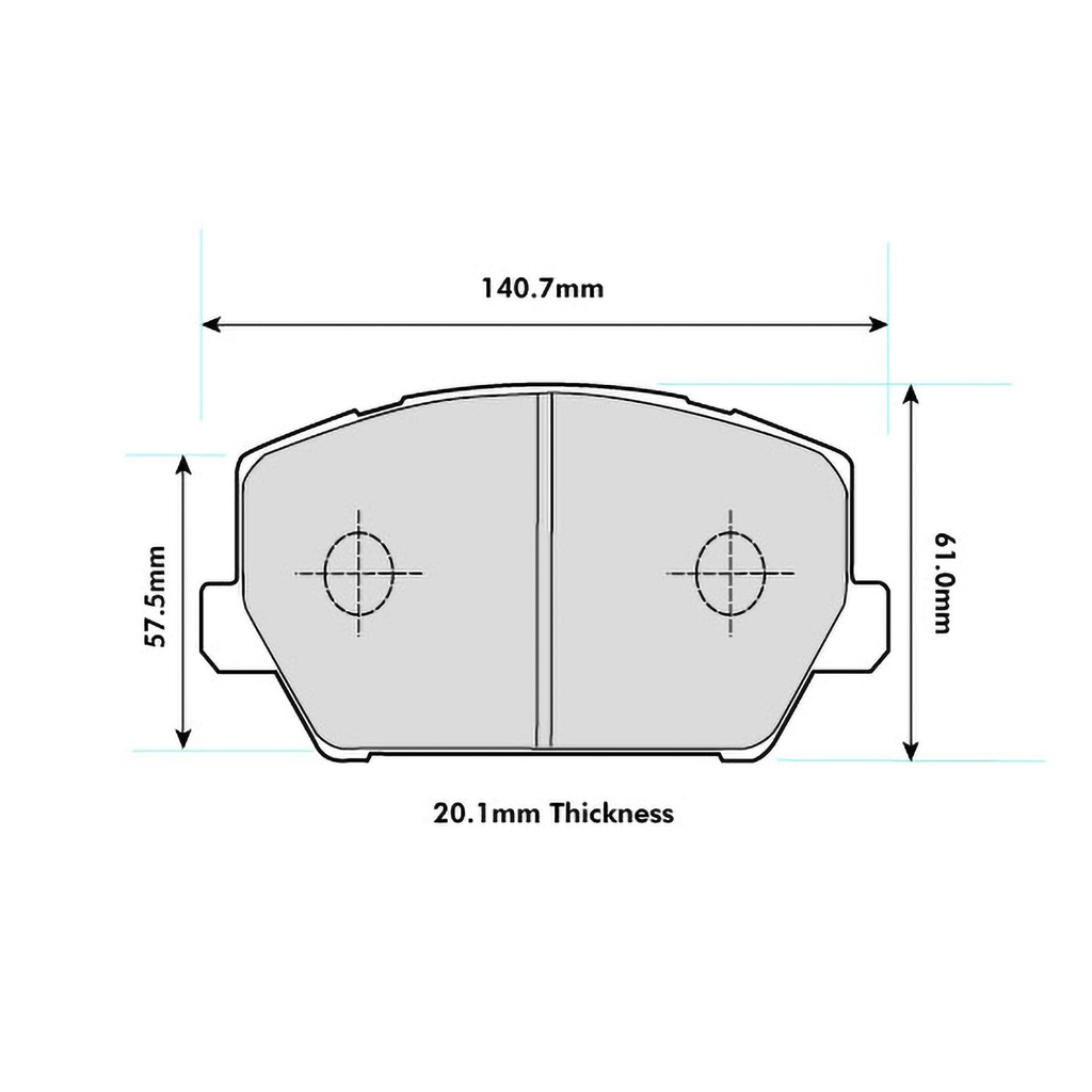 PBS Brakes ProTrack Brake Pads