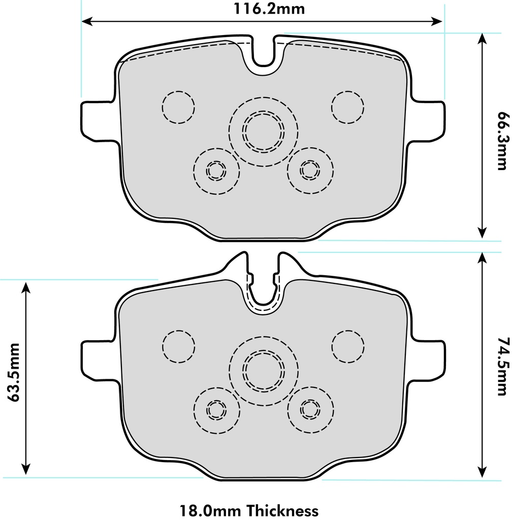 PBS Brakes ProTrack Brake Pads
