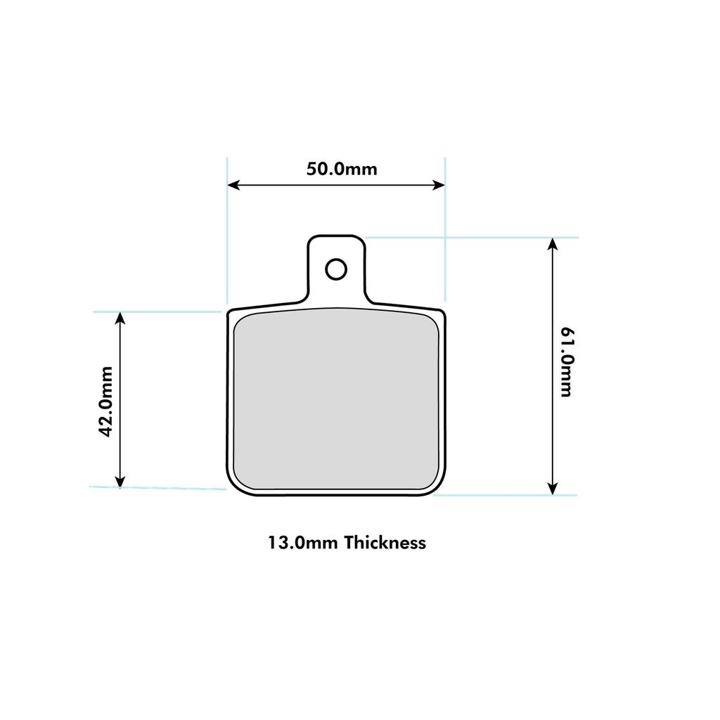 [MIN1809F2R12.40] Mintex F2R Brake Pads To Fit Wilwood Dynalite Single Caliper