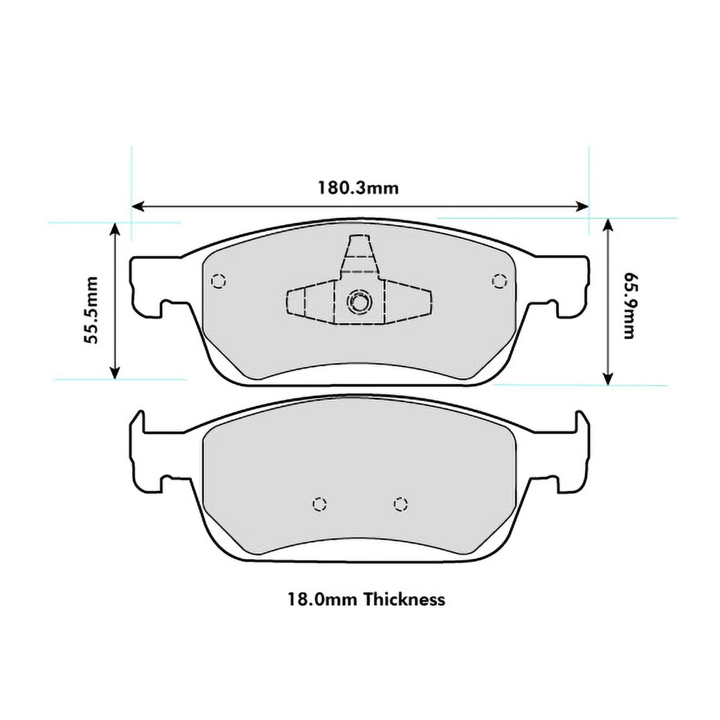 Mintex MRM1801 Brake Pads