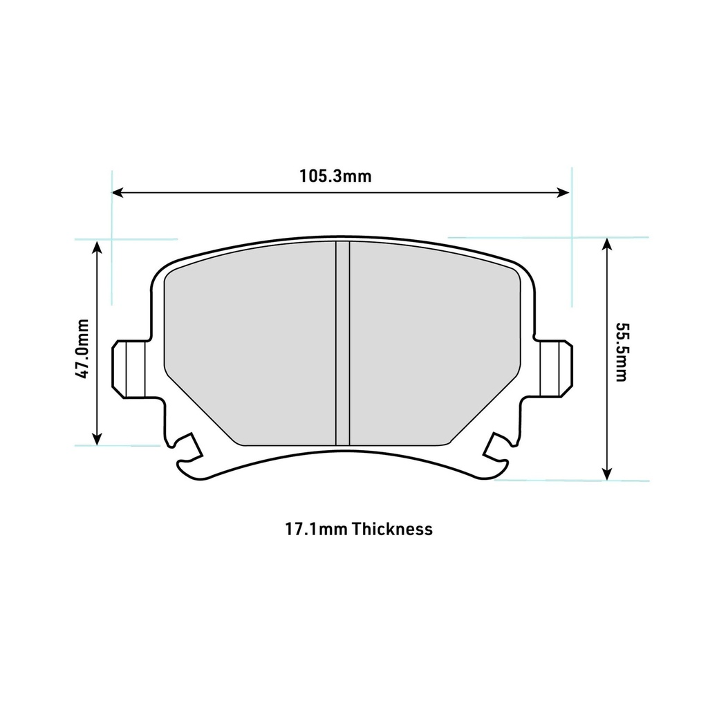 Mintex MRM1801 Brake Pads