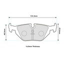 Mintex MRM1802 Brake Pads