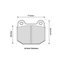 Mintex MX4597 Brake Pads