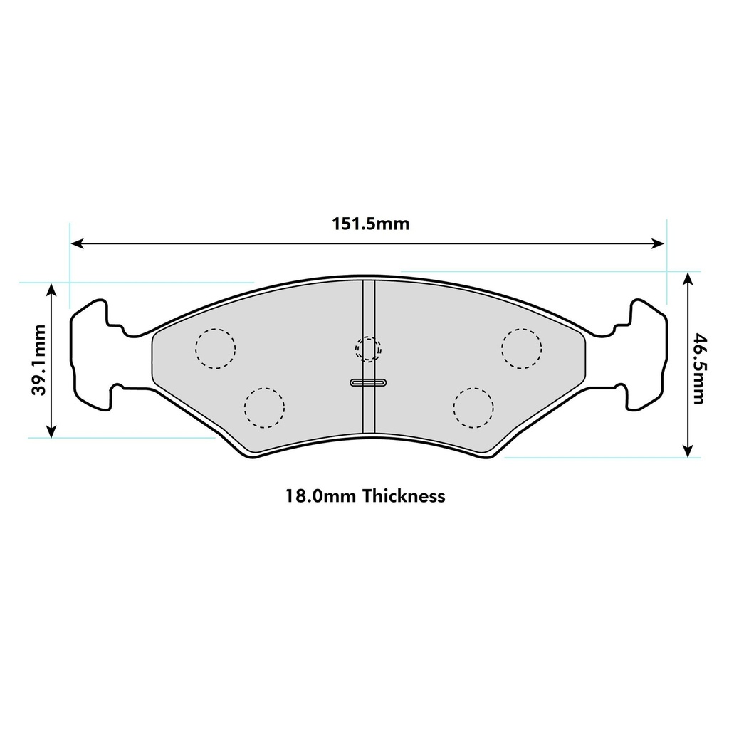 Mintex MRM1802 Brake Pads