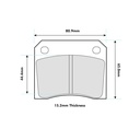 Mintex F4R Brake Pads