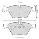 Mintex F6R Brake Pads