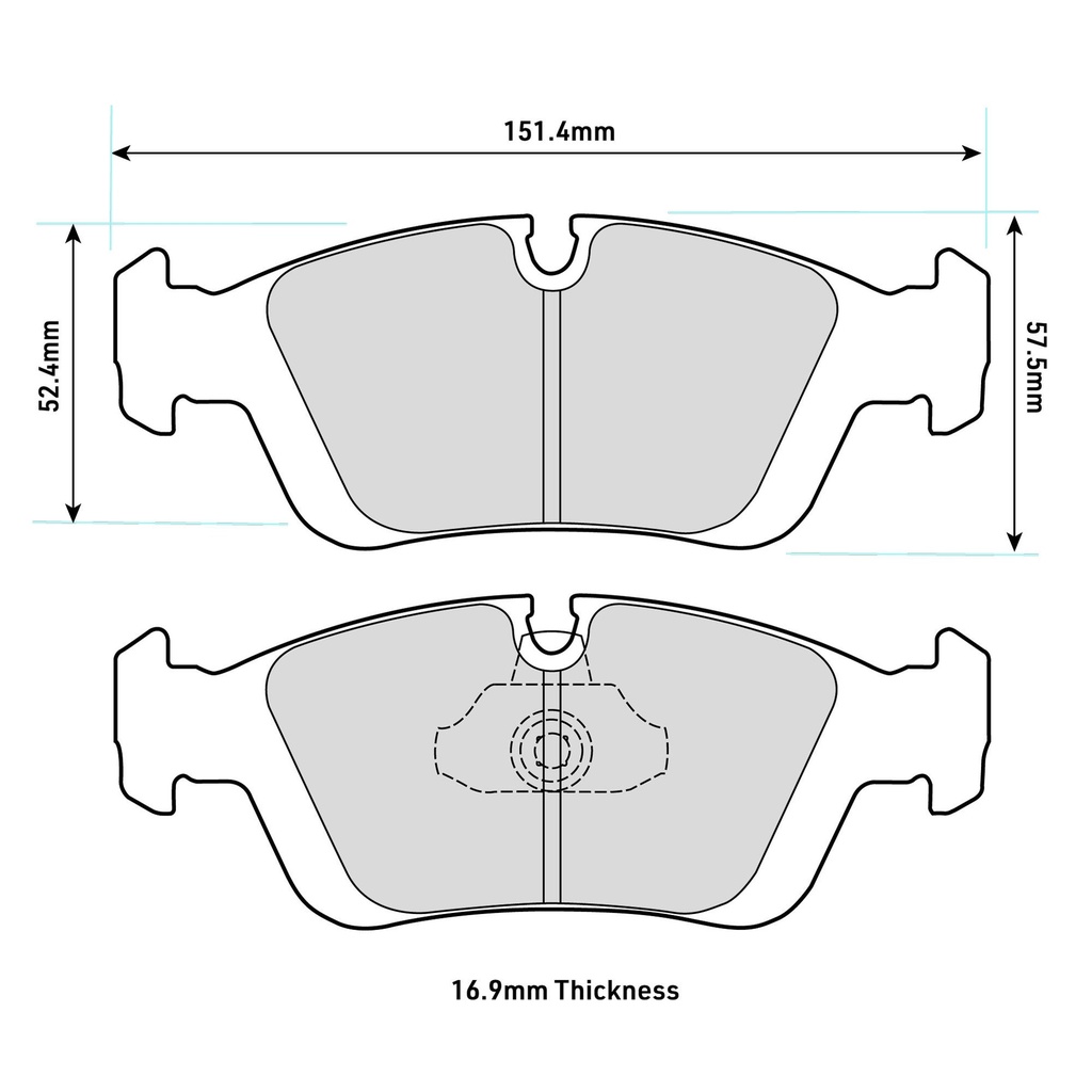 Mintex F6R Brake Pads