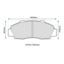 Mintex F6R Brake Pads
