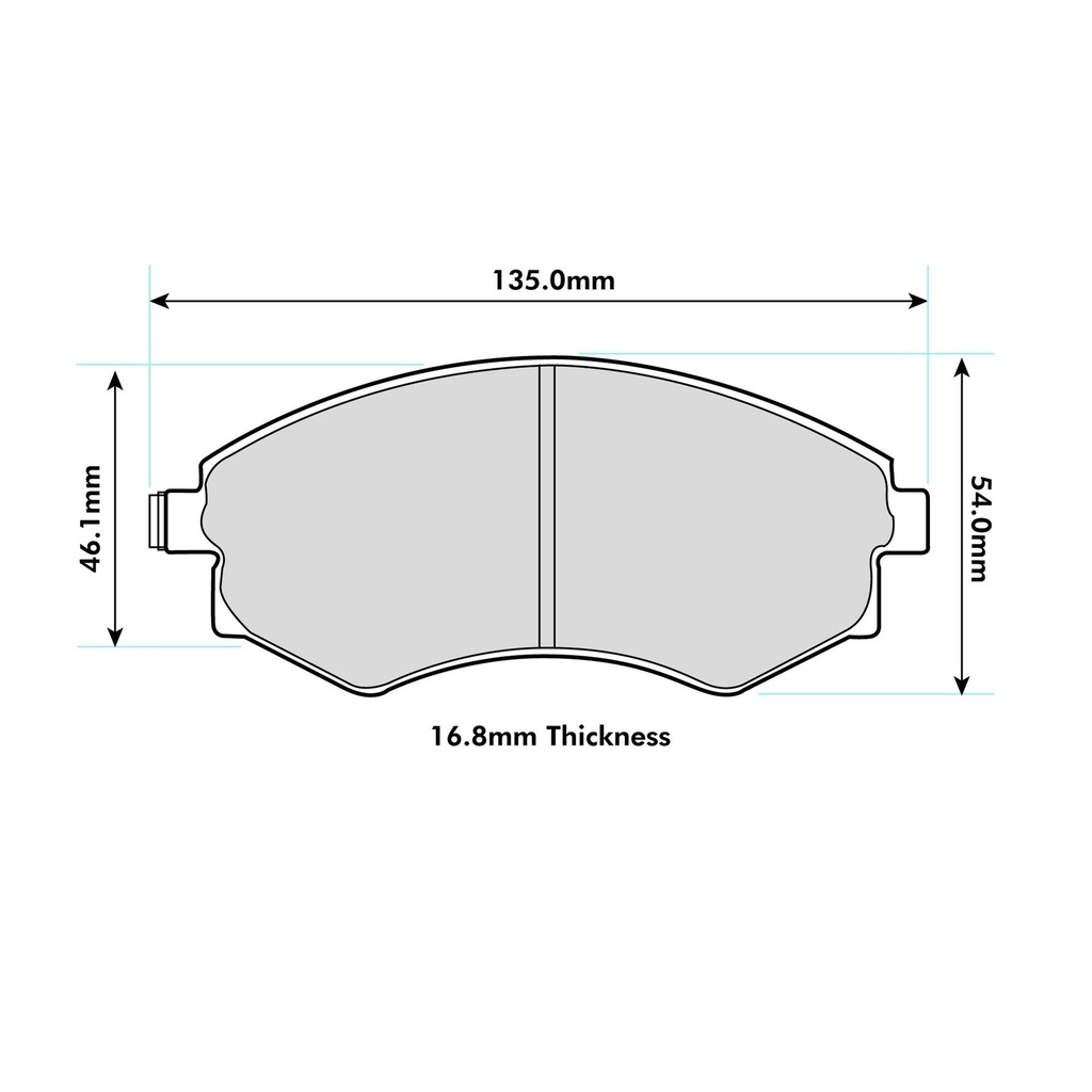 [MIN1488F6R16.50] Mintex F6R Brake Pads