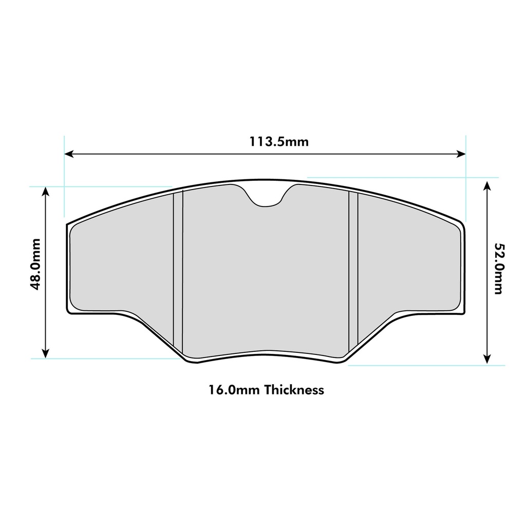 Mintex F2R Brake Pads To Fit AP Racing CP2361 / OE Calipers