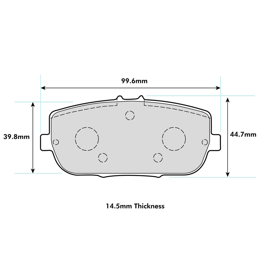 Mintex M1166 Brake Pads