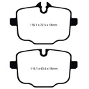 EBC Brakes RP-1 Brake Pads