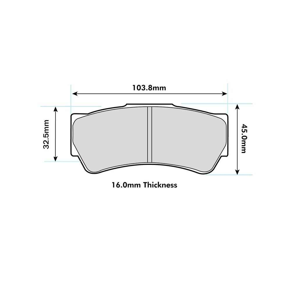 [EBCDP8090.16SR11] EBC Brakes SR11 Sintered Brake Pads