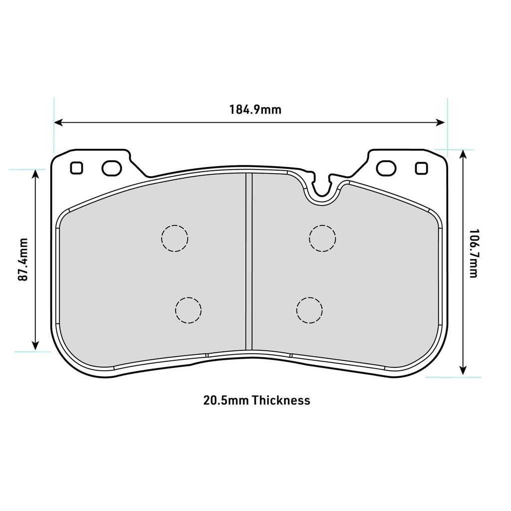 [FERFCP5301H] Ferodo DS2500 Brake Pads