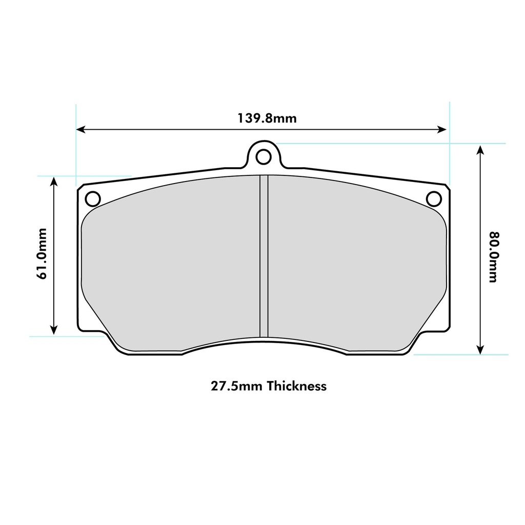EBC Brakes SR21 Sintered Brake Pads To Fit Brembo 07.6955 Caliper