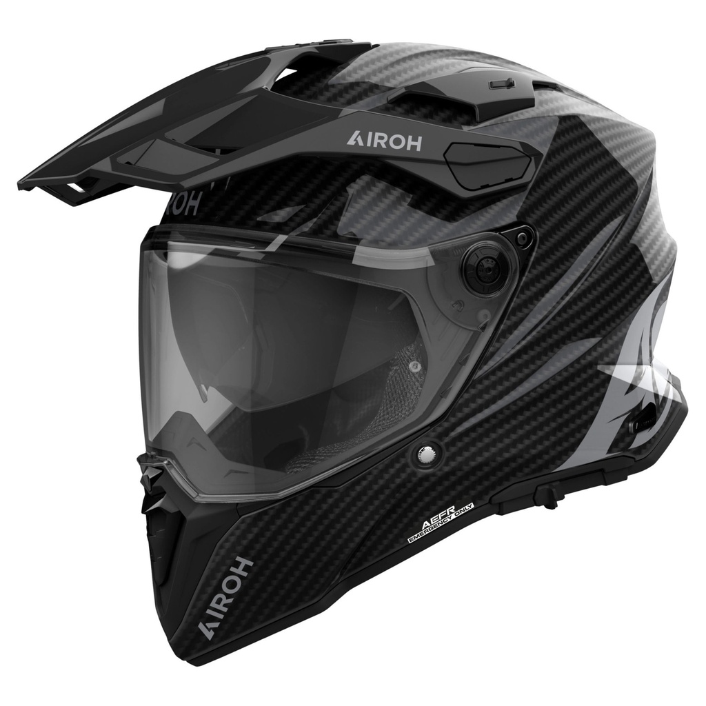 [5001658-3829377] Airoh Commander 2 Carbon Motorcycle Helmet (M (57-58cm))