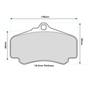 PBS Brakes ProRace Brake Pads